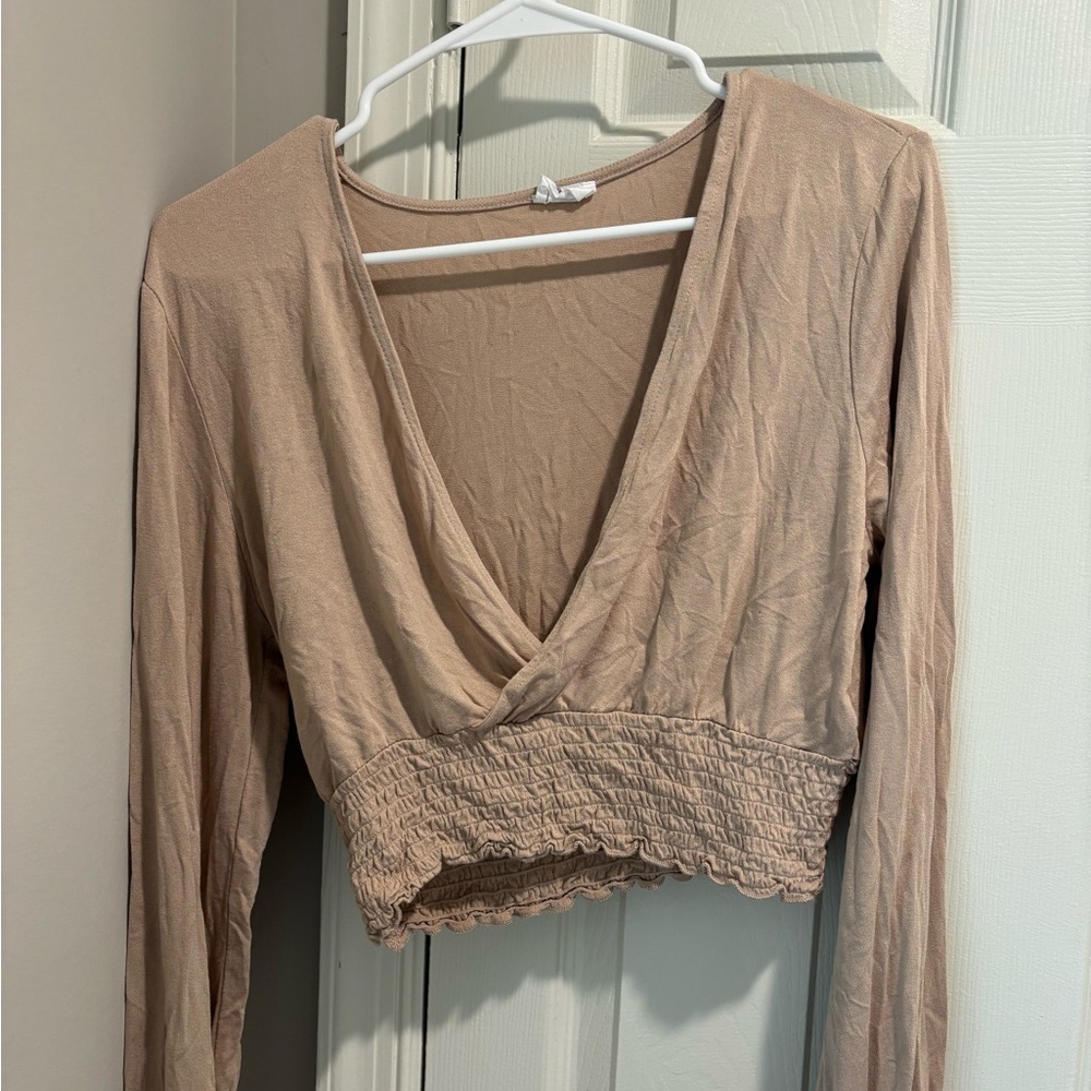 Cotton On V-neck long sleeve shirt